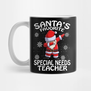 Santas Favorite Special Needs Teacher Christmas Mug